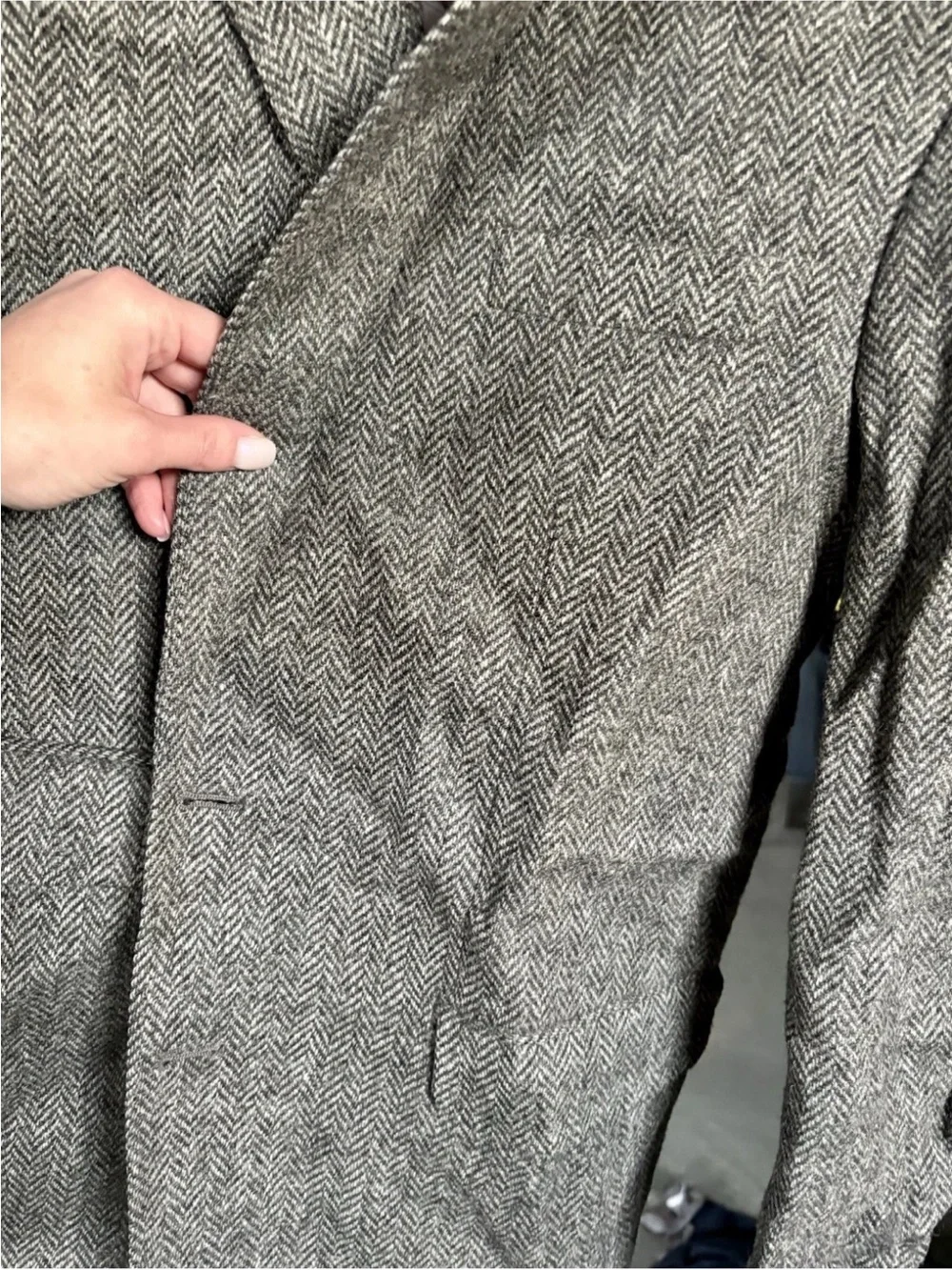 Kevin & Howlin Dublin VTG 70s 80s Donegal Tweed Blazer Jacket 38R Handwoven Wool